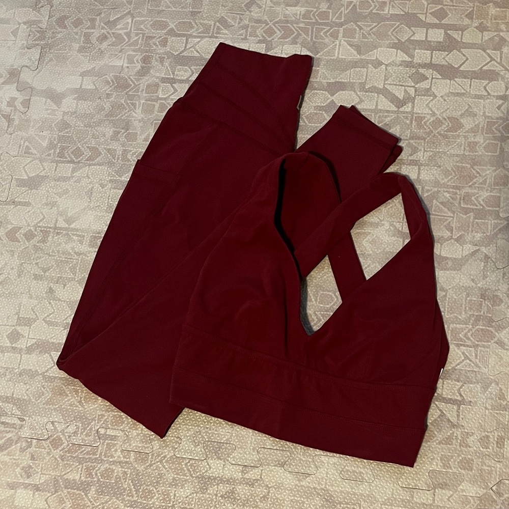 Buffbunny Dark Red Set